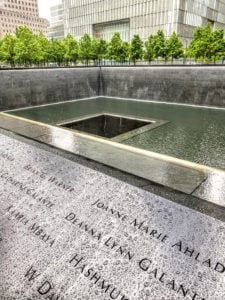(/11 Memorial Reflecting Pool - New York City